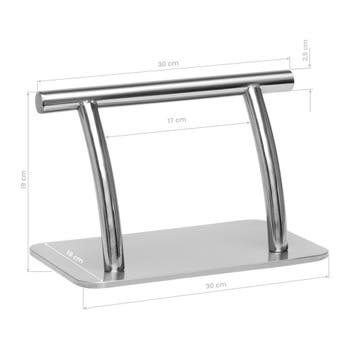 RVS Voetensteun voor Kappersstoel – Ergonomisch en Anti-slip, Verzenden, Nieuw