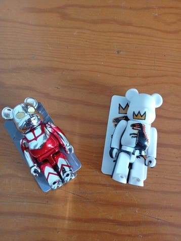 bearbricks - Action figure Bearbricks Jean-Michel Basquiat