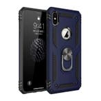 iPhone 8 Plus Hoesje  - Shockproof Case Cover Cas TPU Blauw, Verzenden