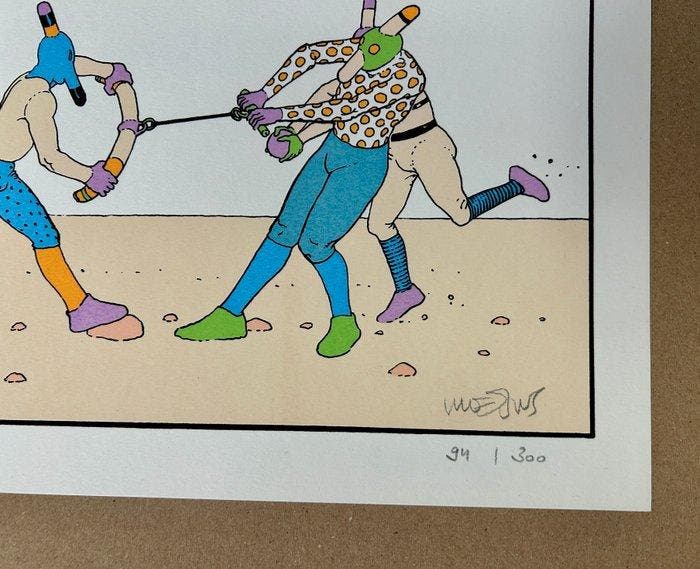 Monde dEdena - Moebius - Ex libris, Boeken, Stripverhalen