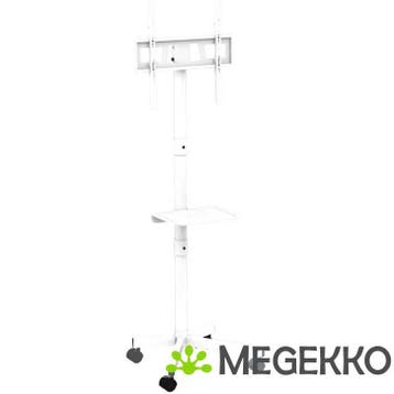 Gembird TVS-55T-03-W tv-bevestiging 139,7 cm (55 ) Wit, TV, Hi-fi & Vidéo, Support de télévision, Verzenden