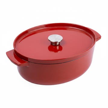 KitchenAid braadpan 30cm rood | Retourdeal 50% korting, Verzenden, Nieuw