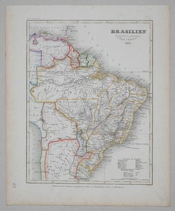 Central and South America - Set van 6 kaarten; Meyer - - -, Boeken, Nieuw
