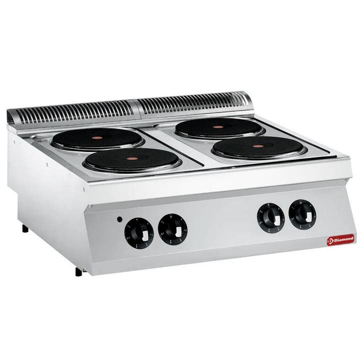 Fornuis | MAXIMA 700+ | Elektrisch | 4 Kookpunten (Ø230) |, Articles professionnels, Horeca | Équipement de cuisine, Envoi
