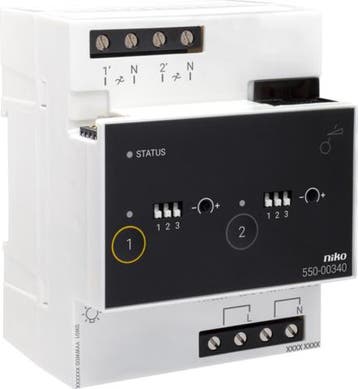 Niko Home Control Système de Bus Dimactor - 550-00340, Verzenden, Nieuw