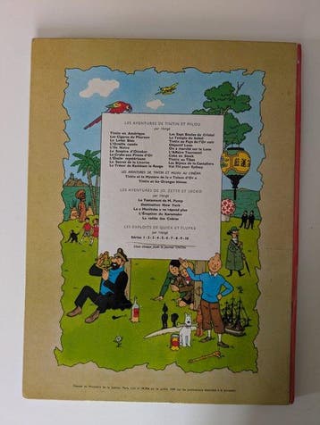 Tintin T22 - Vol 714 pour Sydney (B37) - 1er Tirage - C - 1, Livres