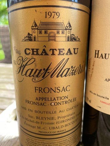 2003 x 2 Château La Croix Lugagnac 1979 Château Haut-Mazeris