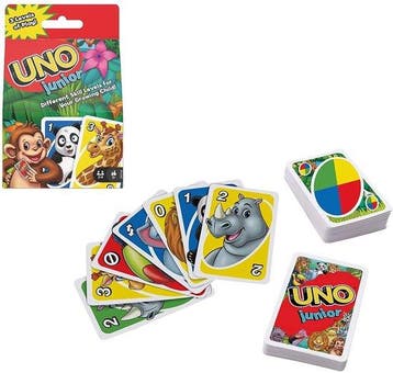 Mattel Games UNO Junior 2.0 Kaartspel (Binnenspeelgoed), Kinderen en Baby's, Speelgoed | Kinderpuzzels, Verzenden, Nieuw