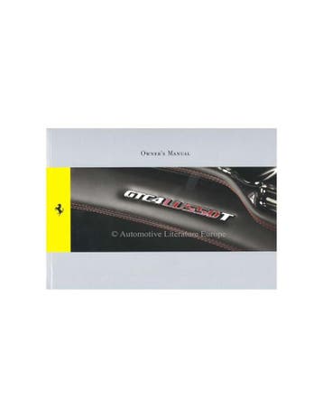 2017 FERRARI GTC4 LUSSO T INSTRUCTIEBOEKJE ENGELS, Ophalen of Verzenden
