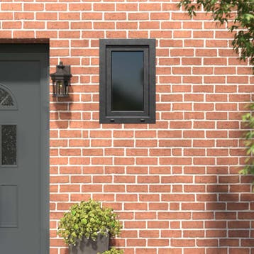 vidaXL Kleur binnenkant kelderraam Wit RISOR 60 x 80 cm, Verzenden, Nieuw