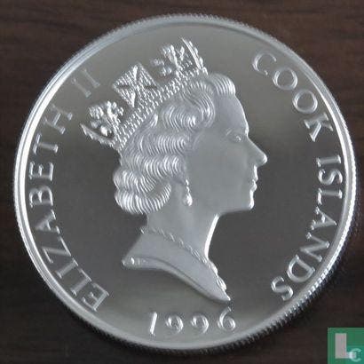 Cookeilanden 5 dollars 1996 (PROOF) Lion, Timbres & Monnaies, Monnaies | Océanie, Envoi