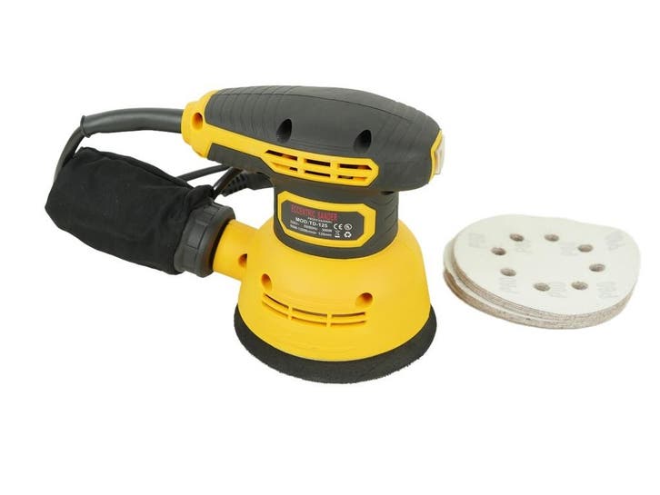 TM Variabele Excenterschuurmachine 300 Watt Inclusief 12, Auto diversen, Autogereedschap, Verzenden