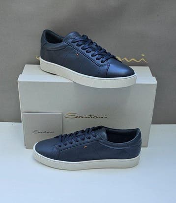 Santoni - Sneakers - Maat: EU 42 - Nieuw met tags, Nieuw