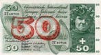Suisse Schweiz Pick 47 50 Franken 04/10/1957, Verzenden, België