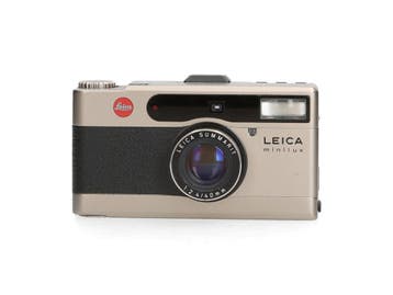 Leica Minilux Summarit 1:2 4/40mm - 1 jaar garantie, TV, Hi-fi & Vidéo, Appareils photo numériques, Ophalen of Verzenden