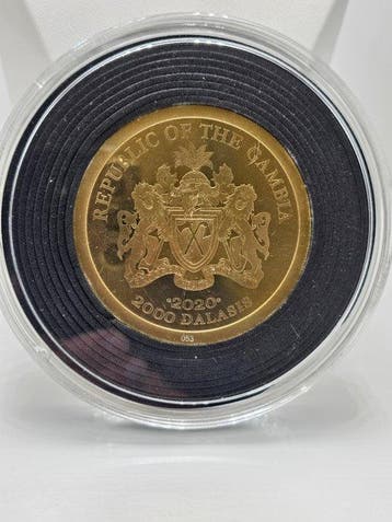 Gambia. 2000 Dalasis 2020, 10 Oz, Postzegels en Munten