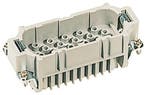 Harting Han D 40-Pin Mannelijke Crimp Invoegconnector -, Verzenden