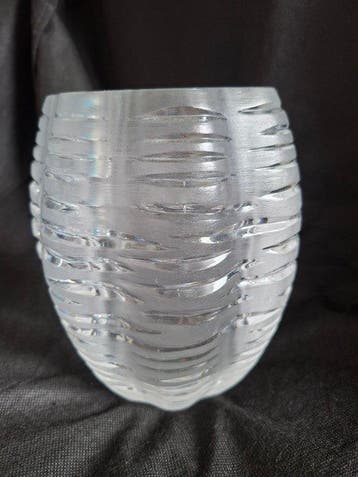 Lalique - Vase - Iseran - Cristal, Antiquités & Art