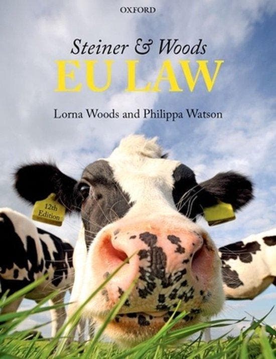 Steiner & Woods EU Law 9780199685677 Lorna Woods, Boeken, Taal | Engels, Gelezen, Verzenden