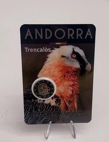 Andorra, Kroatië. 2 Euro 2025 Bearded + Pula (2 monete)