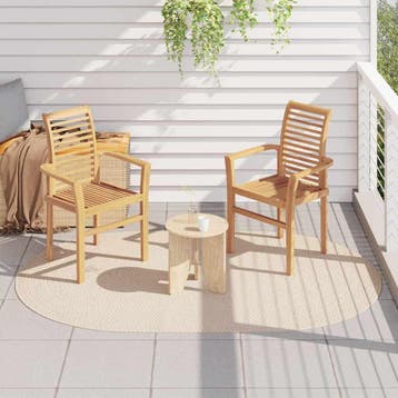 vidaXL Tapijt ZIZUR Crème 230 x 160 cm Polypropyleen, Verzenden