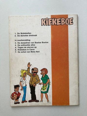 Kiekeboe 2 - De duivelse driehoek - 1 Album - EO - 1978, Nieuw