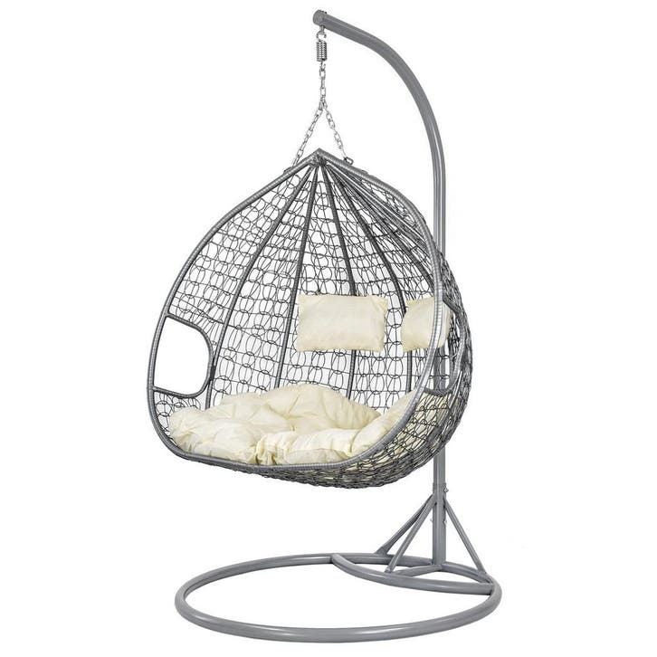 Hangstoel Frame | 2 Persoons Ei Stoel | Nieuw | Scherpe P..., Jardin & Terrasse, Hamacs, Enlèvement ou Envoi