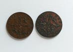 Espagne. Isabelle II. 4 Maravedís 1847 (2 monedas) (Sans