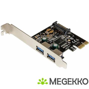 StarTech.com 2 poort USB 3.0 PCI Express controller kaart, Verzenden, Nieuw