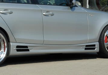 Rieger side skirt | 1er E87 (187 / 1K2/1K4): 09.04-03.07 (to, Verzenden