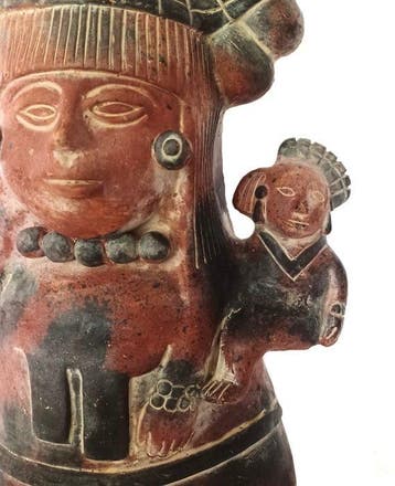 Decoratief ornament - Mexico - Beeld Fertiliteit-XL
