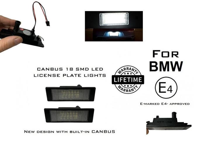 LED Kentekenverlichting voor BMW, Autos : Divers, Tuning & Styling, Enlèvement ou Envoi