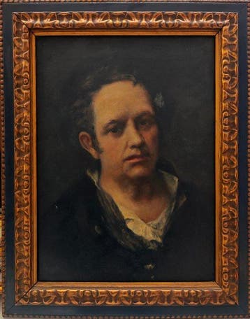 Joaquín Diéguez y Díaz (1860-1931) - Autorretrato de Goya