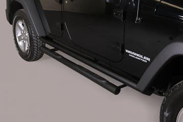 Side Bars | geschikt voor Jeep | Wrangler Unlimited 12- 4d s, Verzenden