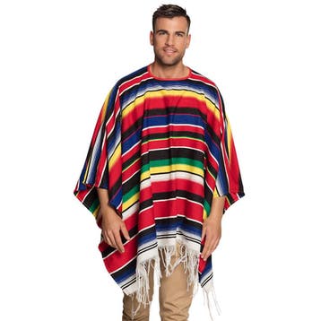 Mexicaanse Poncho 1,55m, Verzenden, Nieuw