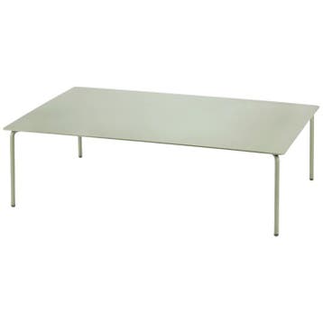 Serax Tafel Laag August Aluminium Groen - Tuintafel - Nieuw, Tuin en Terras, Verzenden, Nieuw