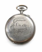 Roskopf - Chemin de Fer - 1900-1949, Handtassen en Accessoires, Horloges | Heren, Nieuw