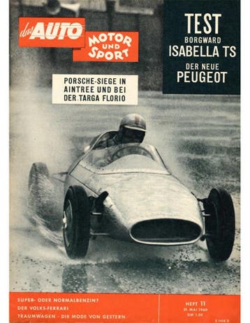 1960 DAS AUTO MOTOR UND SPORT MAGAZINE 20 DUITS