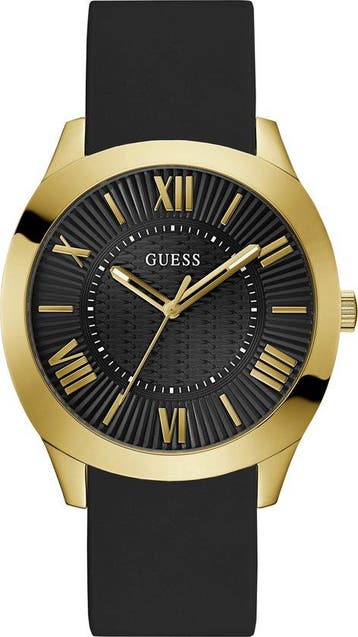 Guess Horloge Goud Zwart GW0728G2 (Horloges, Mode), Verzenden