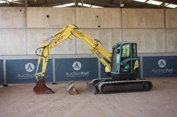 Veiling: Rupsgraafmachine Yanmar B7-5A Diesel 2009, Ophalen