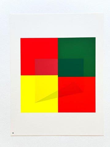 Josef Albers (1888-1976) - Interaction of Colors - XVII-1