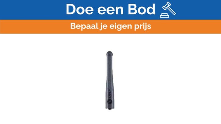 Bieden: Motorola PMAE4083A UHF/GPS Stubby, Sports nautiques & Bateaux, Instruments de navigation & Électronique maritime, Enlèvement ou Envoi