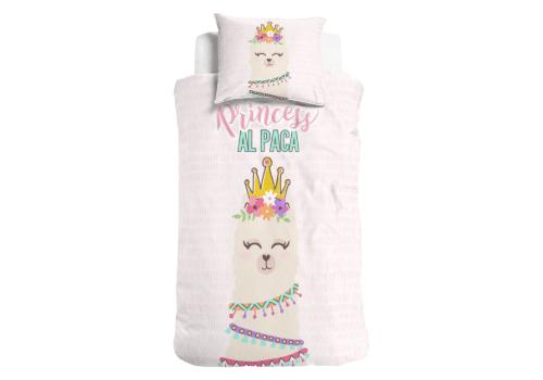 Little Monster Princess Al Paca Roze - 155 x 220, Huis en Inrichting, Slaapkamer | Beddengoed