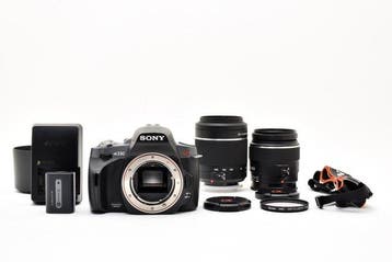 Sony DSLR-A330 a330 + DT 3.5-5.6/18-55mm SAM + DT, Audio, Tv en Foto, Nieuw