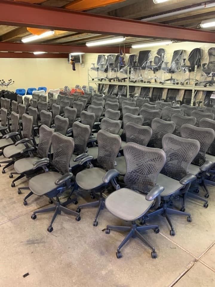 Chaises de bureau Herman Miller Mirra (etat neuf), Huis en Inrichting, Bureaustoelen, Bureaustoel, Zwart, Zo goed als nieuw, Ergonomisch