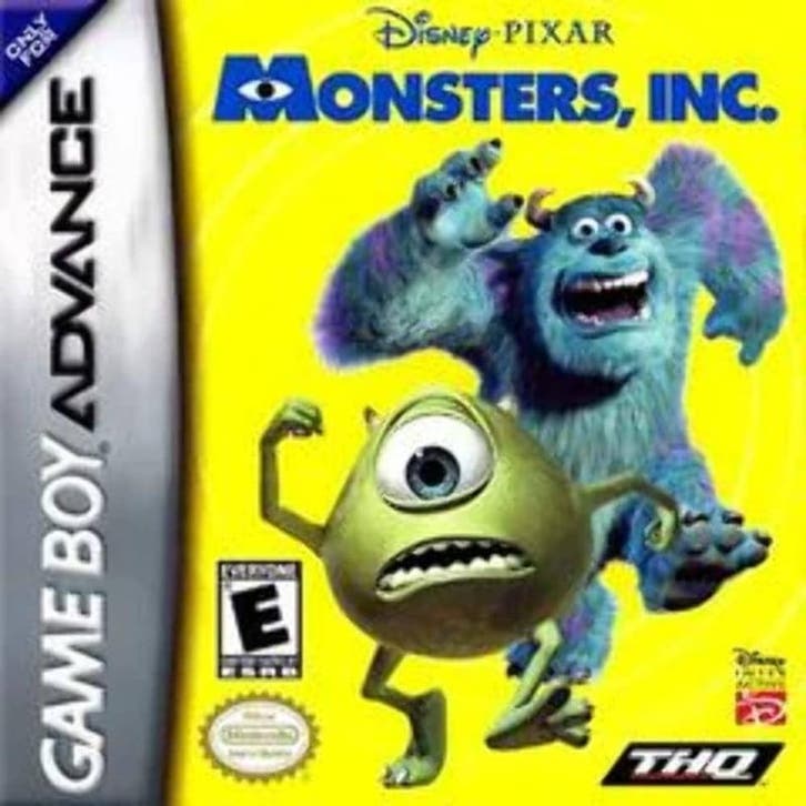 Monsters Inc. - Gameboy Advance (Losse Cassette), Games en Spelcomputers, Games | Nintendo Game Boy, Zo goed als nieuw, Ophalen of Verzenden