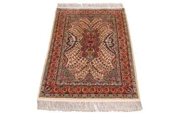 Silk Hereke Signed Ozipek Carpet with Amazing 15/15 Quality, Nieuw