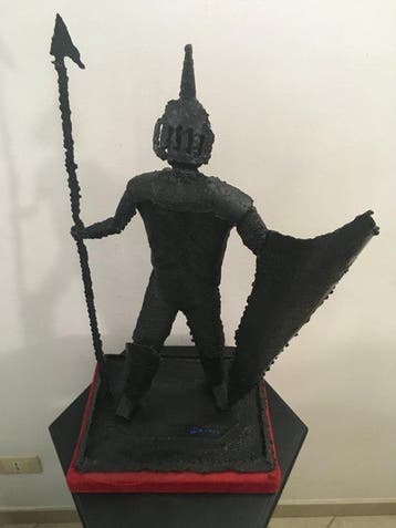 Danese - Danese Domenico - sculptuur, Il Templare - 68 cm -