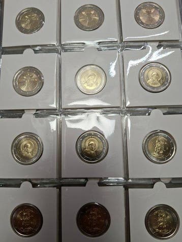 Europa. 2 Euro 2018/2026 (28 coins) (Zonder minimumprijs)