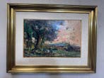 Guido Casciaro (1900-1963) - Tramonto in campagna